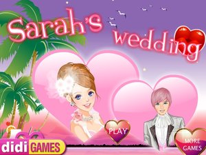 萨拉的梦幻婚礼小游戏