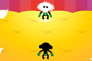 小猴子的枕头大战小游戏