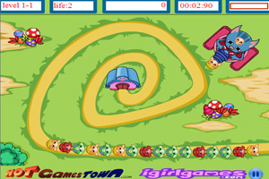 生气的猫小游戏