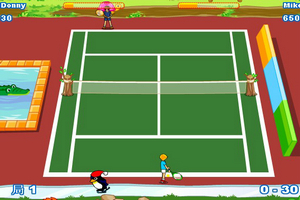 网球高手中文版小游戏