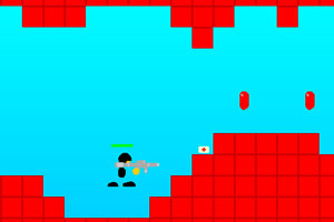 绿色战士小游戏