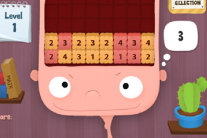 满脑数字的男孩小游戏