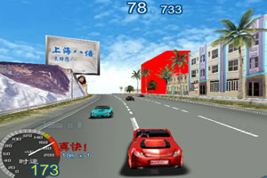 3D极速飙车小游戏