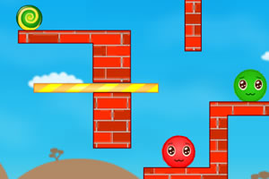 红球与绿球小游戏