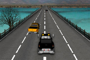 3D高速公路飞车无敌版小游戏