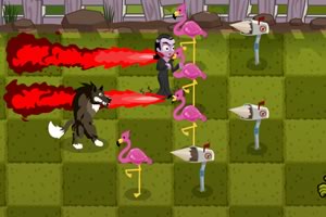 草坪怪物大战小游戏