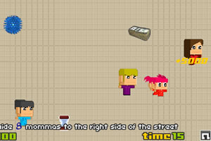 妈咪送小朋友回家小游戏