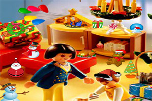 圣诞老爷爷的房间小游戏