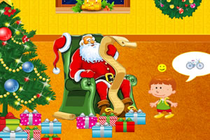 领圣诞节礼物小游戏
