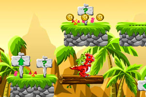 恐龙母女大冒险小游戏