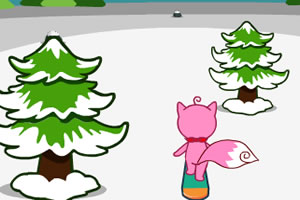星星狐之森林滑雪小游戏