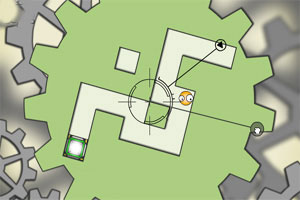 笑脸走闹钟迷宫选关版小游戏