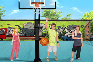 城市篮球挑战赛小游戏