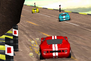 高速赛道赛车小游戏