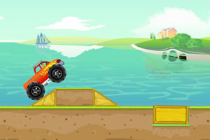 给汽车铺路选关版小游戏