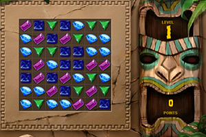 玛雅宝藏对对碰小游戏