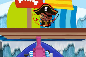 黑猫警长战海盗小游戏