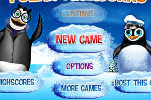 极地企鹅泡泡龙小游戏