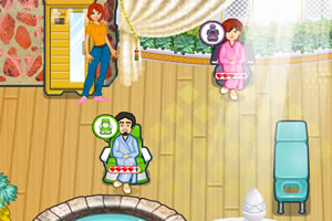 萨沙的健康水疗小游戏