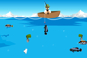 少年骇客渔船垂钓小游戏