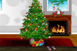 一棵圣诞树小游戏