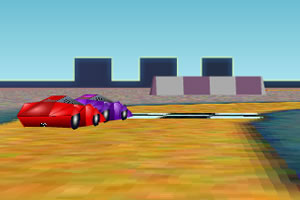 3D汽车竞速小游戏