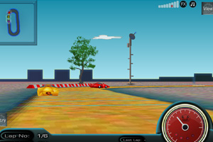 3D赛车小游戏