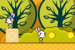 彩虹兔冒险2小游戏