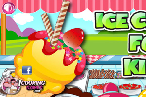 路边冰激凌店小游戏