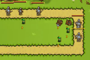 中世纪城堡防御小游戏