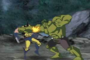 绿巨人大战超级英雄小游戏
