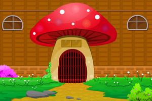 逃出神秘蘑菇屋小游戏