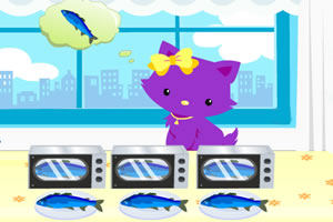 小猫鲜鱼店小游戏
