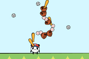 棒球熊猫叠叠乐小游戏