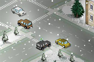 冬季交通指挥员小游戏