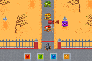 炮射僵尸小游戏