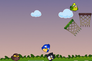 小鸟投篮小游戏