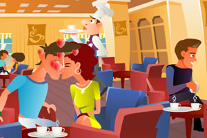 爱在咖啡厅小游戏