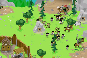 守卫村庄小游戏