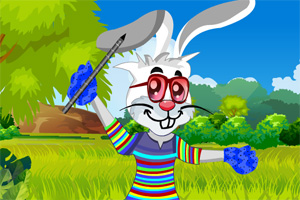 复活节疯狂兔子小游戏