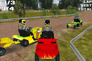 拖拉机卡丁车3D小游戏