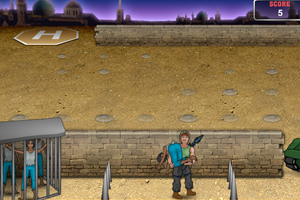 兰博救美女小游戏