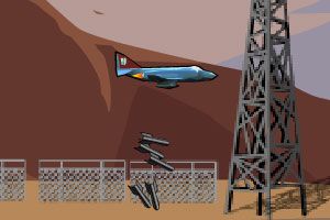 黑鹰战斗机小游戏