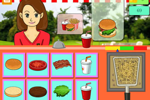 百吉福职业小行家厨师小游戏