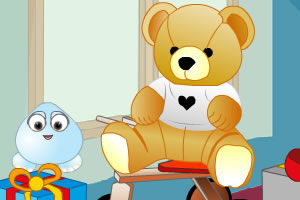 数泰迪熊小游戏