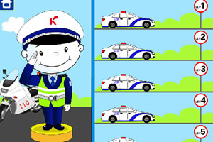 百吉福职业小行家交警小游戏