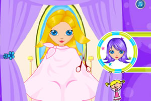 宝贝美发沙龙小游戏