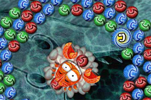 螃蟹彩球祖玛小游戏