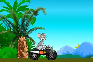 汤姆超级摩托车小游戏