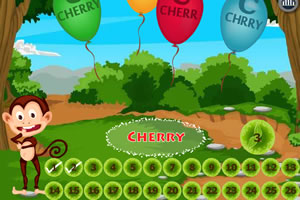 小猴拼单词小游戏